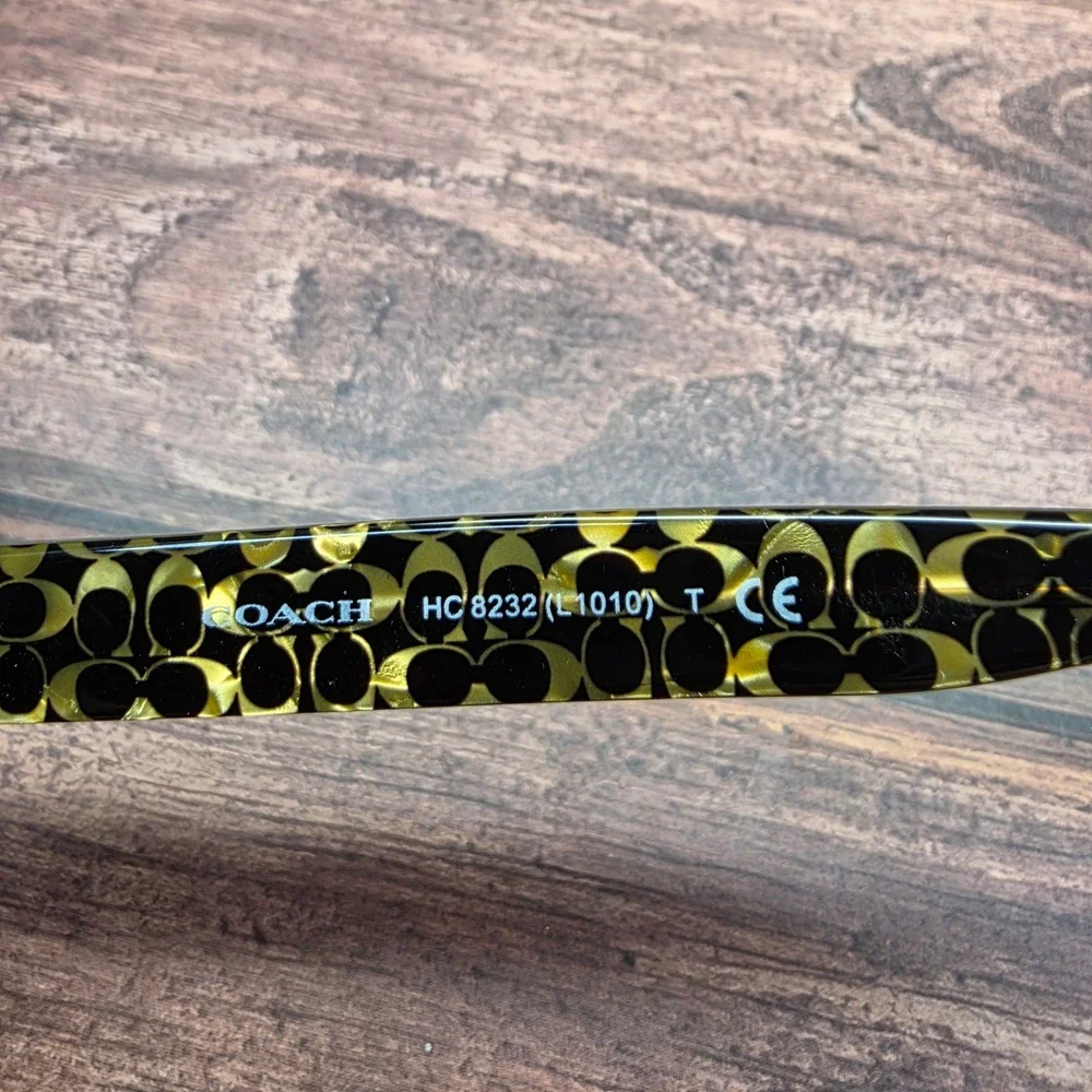 Coach HC 8232 L1010 Dark Tortoise Square Sunglasses 56-17-140 FRAMES ONLY